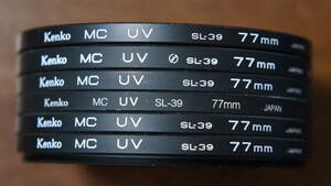 [77mm] Kenko MC UV SL-39 UVカットフィルター 580円/枚