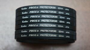 [62mm] Kenko PRO1D PROTECTOR(W) 保護フィルター 580円/枚