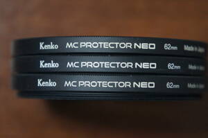 [62mm] Kenko MC PROTECTOR NEO / プロテクター ネオ フィルター 680円/枚 最後の１枚