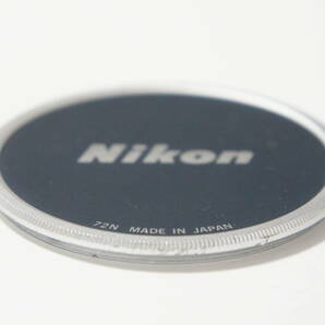 [72mm ねじ込み式] Nikon 72N 純正メタルレンズキャップ [F6314]の画像3