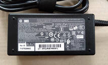 【良品】HP純正 TPC-LA58 PA-1650-39HC 19.5V-3.33A 65W ACアダプター(外7.4mm内5.0mm)_画像2