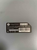 【超美品】Keychron キークロン /K3 Pro/K3P-H3-JIS/ワイヤレス・メカニカルキーボード/テンキーレス【送料無料】_画像7
