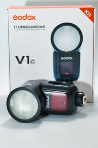 GODOX V1-C ゴドックス ストロボ フラッシュ ライト CANON キヤノン 用