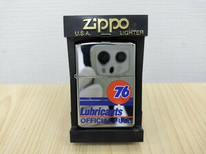 ③ZIPPO ジッポ 76 Lubricants ルブリカンツ OFFICIAL FUEL 喫煙具 オイルライター