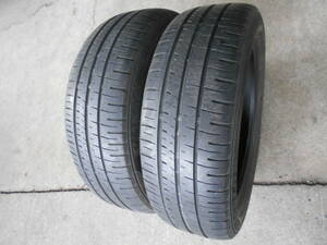 K551 185/55R15 185/55-15 185-55-15 中古2本 ENASAVE EC204 