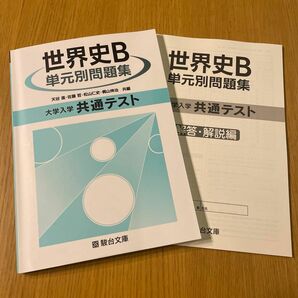 大学入学共通テスト世界史Ｂ単元別問題集/駿台文庫/天谷進 （単行本）