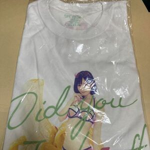 小島みなみ Mine’S POP T-shirts(Tシャツ) ホワイト Lサイズ 「楽天コレクション Mine’S コレクション」 A-6賞