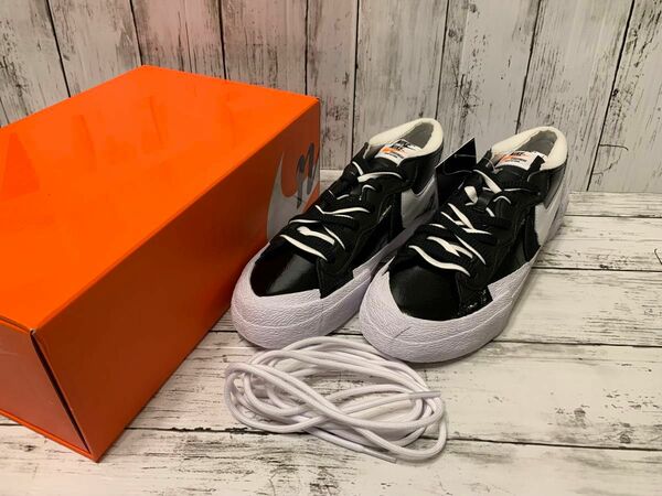 未使用 ナイキ NIKE サカイ sacai ブレーザー blazer low black 黒　26.5cm 8.5