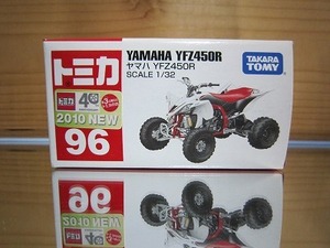 188 絶版・希少 トミカ No 96 ヤマハ ＹＦＺ450Ｒ 2010 ＮＥＷシール付