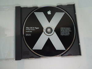 Mac OS X Tiger Incldes Xcode 2 Install DVD Version 10.4.6 2Z691-5811-A