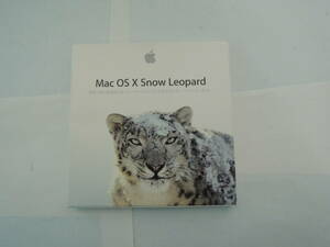 Mac OS X Snow Leopard Install DVD Version 10.6 2Z691-6558-A appleシール