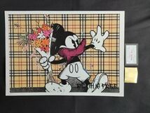 世界限定100枚 DEATH NYC アートポスター 04 Banksy バンクシー フラワーボンバー Mickey Mouse ミッキーマウス バーバリー_画像2