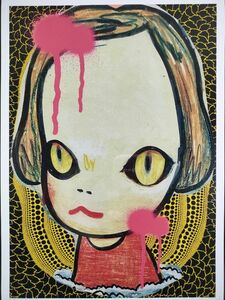 世界限定100枚 DEATH NYC アートポスター 15 草間彌生 黄かぼちゃ yoshitomo nara 奈良美智 猫目 女の子 少女 ポップアート