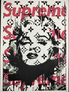 世界限定100枚 DEATH NYC アートポスター 22 Andy Warhol アンディウォーホル Banksy バンクシー Marilyn マリリン Supreme