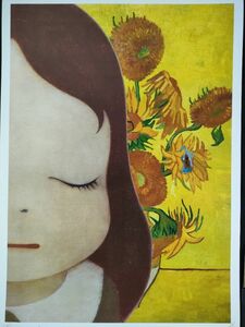 世界限定100枚 DEATH NYC アートポスター 10 ゴッホ ひまわり Gogh 奈良美智 yoshitomo nara 目を閉じる少女 ロッタちゃん