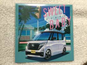 ◆NISSAN日産自動車ノベルティ　ケツメイシSWEET BABYコラボ日産ルークス　メモ帳