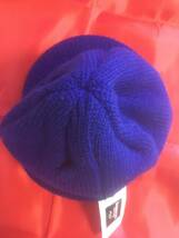 ◆kasco キャスコ　ツバ付ニット帽(BZKC1930W)　ブルー　タグ付未使用品_画像5