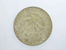61596◆記念硬貨 メキシコ オリンピック 銀貨 25ペソ 1968年 重量:約22.4g MEXICO OLYMPIC◆_画像2