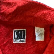 231001BRB141● 1990'S GAP (XL) オールドギャップ GP TECH Pullover ビンテージ vintage プルオーバージャケット ナイロンジャケット_画像3