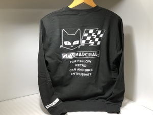  from Tochigi Y uniform carriage Y regular goods black M size Marshall sweatshirt SEV MARCHAL inspection )Marshall Cibie CIBIE black Logo Parker sweat pants 