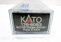 ■【動作確認済】KATO Nゲージ 176-6053 ALC-42 Charger Amtrak(R) Phase VI #304 チャージャー アムトラック 外国車両 ◆ カトー_画像3