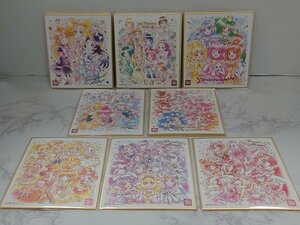 ■【中古】プリキュア 色紙ART-20周年special-２[8種14枚セット] // BANDAI