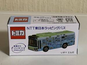 【非売品トミカ】NTT東日本ラッピングバス「いすゞエルガ」