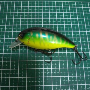 Zクランク ハンドメイド バルサ Z-CRANK TEAR DROP Megabass メガバス　未使用　ホットタイガー