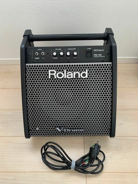 Roland PM-100 モニター　スピーカー　アンプ V-Drums 電子ドラム　用 ローランド