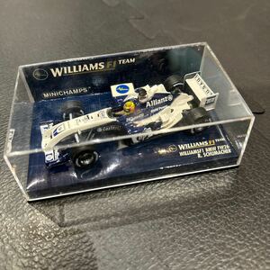 PMA ミニチャンプス 1/43 ウイリアムズ FW26 No.4 ラルフ・シューマッハー セイウチノーズ 中古WILLIAMS