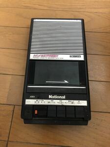 動作未確認！National ナショナル　MODEL NO.RQ-2104 昭和レトロ　カセットテープレコーダー