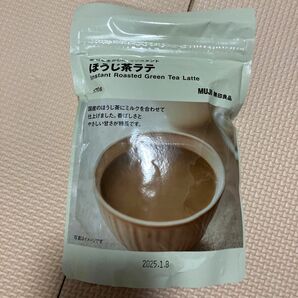 無印良品 素材を生かした インスタント ほうじ茶ラテ 170g