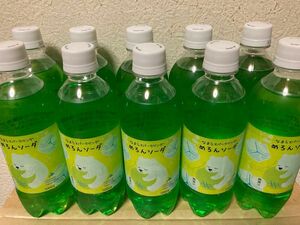 なまらスパークリングめろんソーダ500ml10本セット北海道限定商品