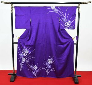 訪問着 菊 絞り 披露宴 身丈154cm 裄丈66cm ★着物 パーティー t‐1675 桜庭呉服店