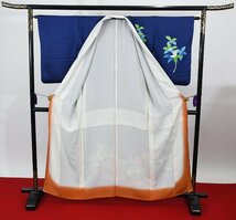 附下訪問着 花 披露宴 身丈154cm 裄丈65cm ★着物 パーティー t‐1652 桜庭呉服店_画像9