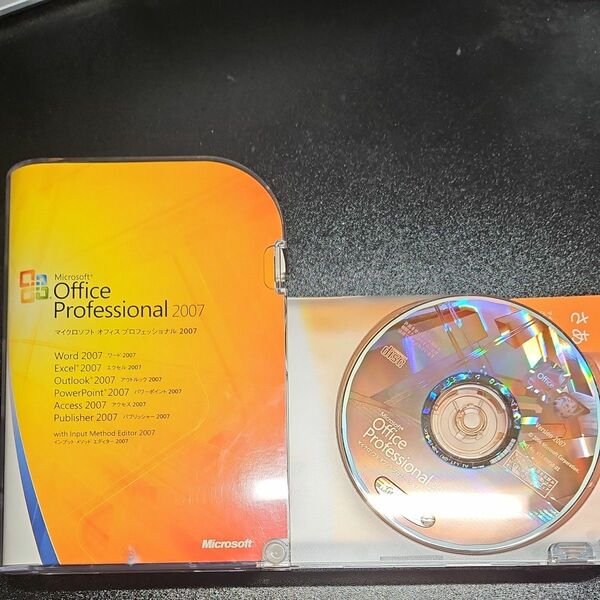 Microsoft Office Professional 2007 日本語通常版 正規品 CD 