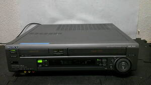 SONY　ソニー　WV-ST1　レトロ　Hi8　VHS　Wデッキ　8ミリ　ビデオカセットレコーダー　通電OK　部品取り　佐川100サイズ