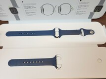 美品 Apple Watch Series 7 GPSモデル 41mm MKN13J/A アビスブルースポーツバンド アップルウォッチシリーズ７_画像2
