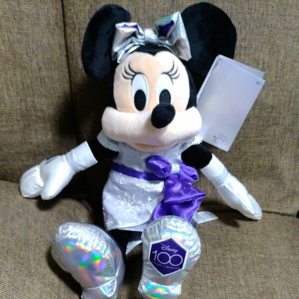 ぬいぐるみ ミニーマウス ぬいぐるみ The Disney100 Platinum Celebration Collection