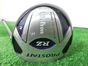 ♪Wilson ウィルソン PROSTAFF RZ 5W フェアウェイウッド 19°/純正 シャフト FLEX-R G3240♪