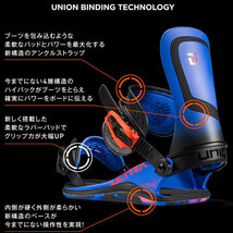 新品未使用 23-24 UNION BINDING ULTRA MEN Size M Black ユニオン ウルトラ Mサイズ 黒 2024 ビンディング バインディング_画像2