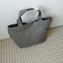 1点のみ● 未使用 タグ付 わちふぃーるど WACHIFIELD 猫 ダヤン 刺繍 トートバッグ 4ポケット gray●色違い有り●ネコポス 送料無料●_画像5