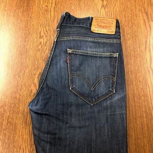 【FB166】日本製 Levi's 511 W34 L33 色落ち加工 ジーンズ ジーパン デニムパンツ メンズブランド古着 リーバイス511 送料無料