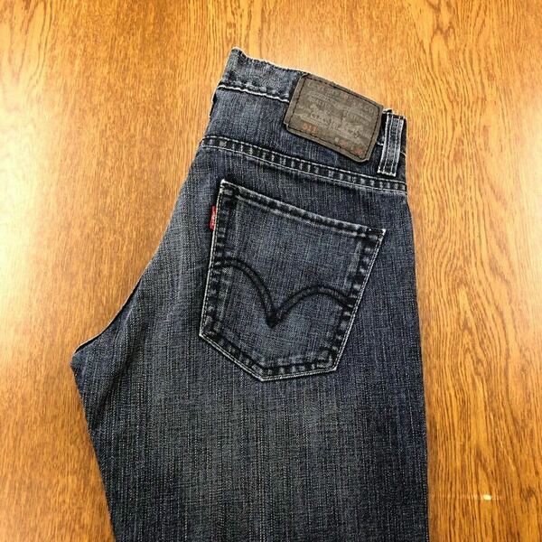 【FB095】Levi's 511 W30 L30 色落ち加工 ジーンズ ジーパン デニムパンツ メンズブランド古着 リーバイス511 送料無料