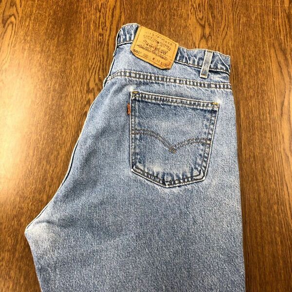 【FB263】USA製 Levi's 505 W38 L32 ジーンズ ジーパン デニムパンツ メンズブランド古着 リーバイス505 ボタン裏刻印575 送料無料