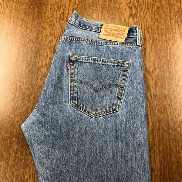 【FB266】Levi's 501 W34 L32 定番ストレート ジーンズ ジーパン デニムパンツ メンズブランド古着 リーバイス501 送料無料