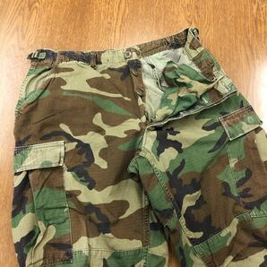 【FB297】米軍実物 米陸軍 90s US ARMY BDU M-Rサイズ カーゴパンツ ウッドランドカモ 迷彩 カモフラ ミリタリーパンツ USA 古着 送料無料の画像4