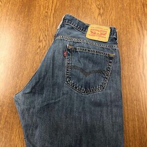 【FB421】Levi's 569 W34 L30 薄地 ジーンズ ジーパン デニムパンツ メンズブランド古着 リーバイス569 送料無料