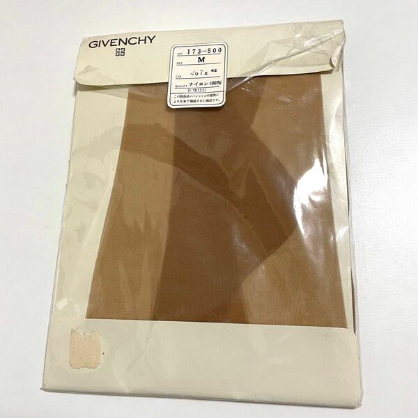 レトロ GIVENCHY ストッキング パンスト ジバンシィー ブランド 当時物 古い 保管品 ヴィンテージ 未使用 未開封