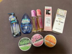 ボタニカルハニーオイル＆ヘアオイル　ヘアートリートメント　ソリッドシャンプー9点セット新品